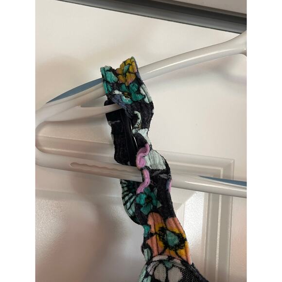 Justice XL Plus Bundle – Floral Ruffle Strap Top & Smiley Face Ribbed Tank - Picture 5 of 13